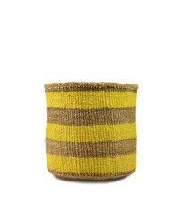 Cesto in sisal a righe...